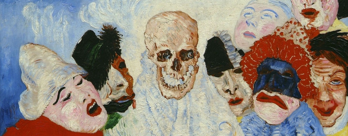 La Mort et les masques (1897), James Ensor