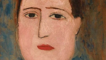 tableau, Marie Laurencin, Portrait de Guillaume Apollinaire