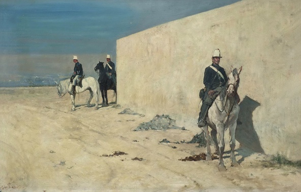 Giovanni Fattori-La sentinelle