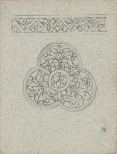 Ferrures à motif floral et végétal - Enguerrand du Suau de la Croix