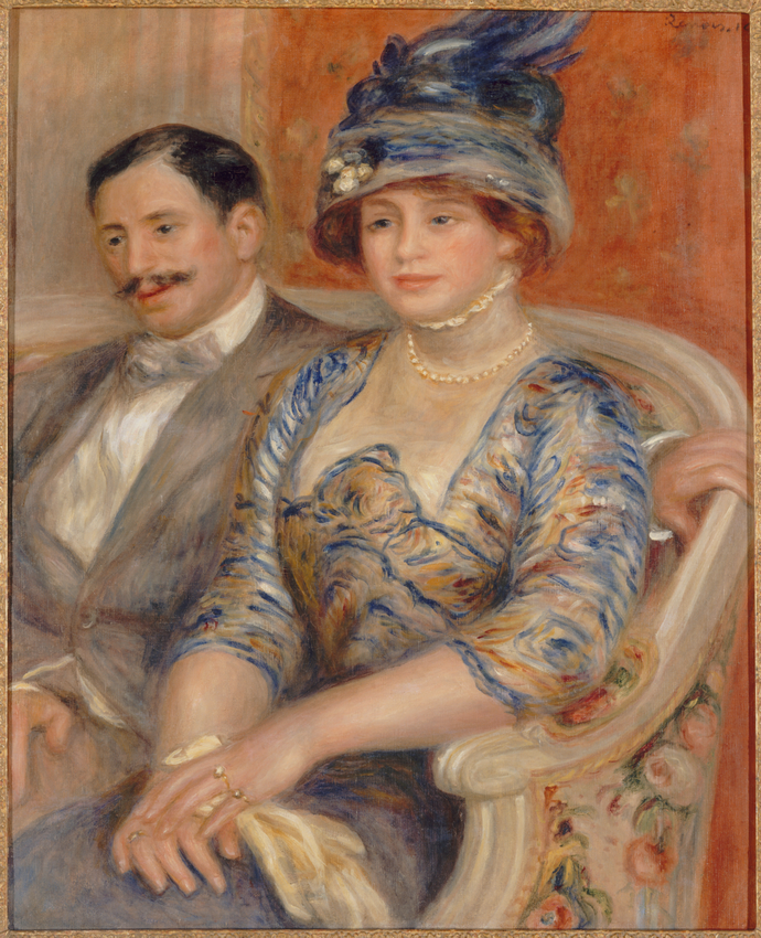 Monsieur et Madame Bernheim de Villers - Auguste Renoir