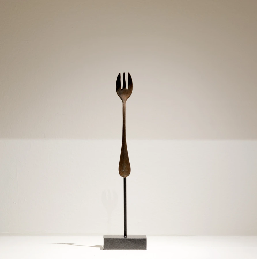 Lot De 12 Petites Fourchettes à Dessert Anciennes - Antoine Grenoble - XXème Siècle