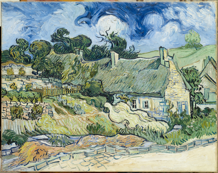 Chaumes de Cordeville à Auvers-sur-Oise - Vincent Van Gogh