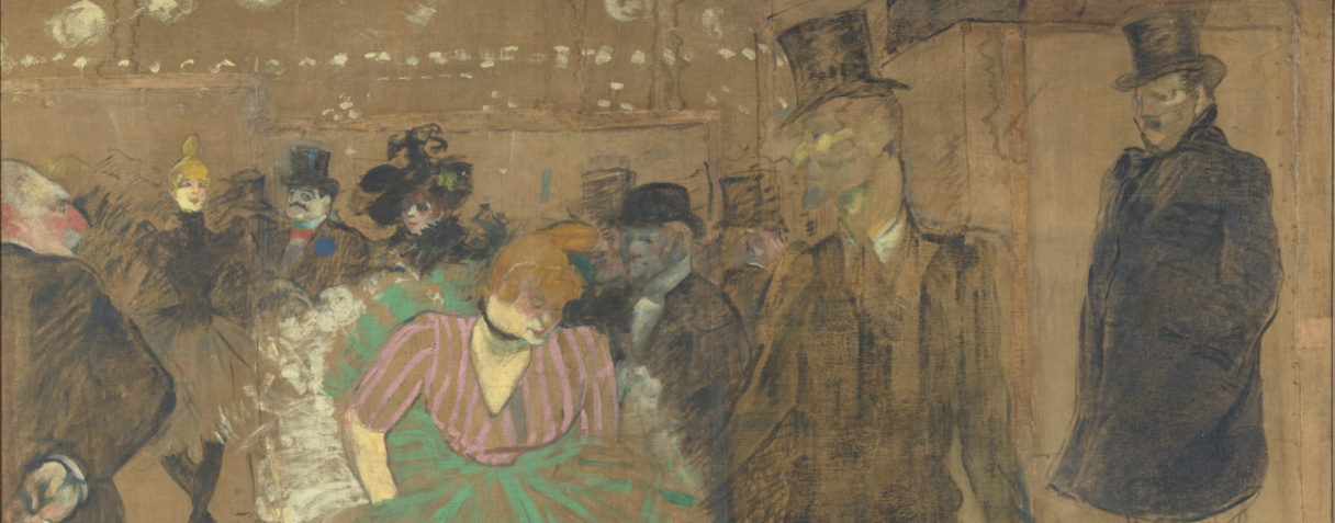 Panneau pour la baraque de la Goulue, à la Foire du Trône à Paris, Henri de Toulouse-Lautrec, Toulouse-Lautrec, Henri de