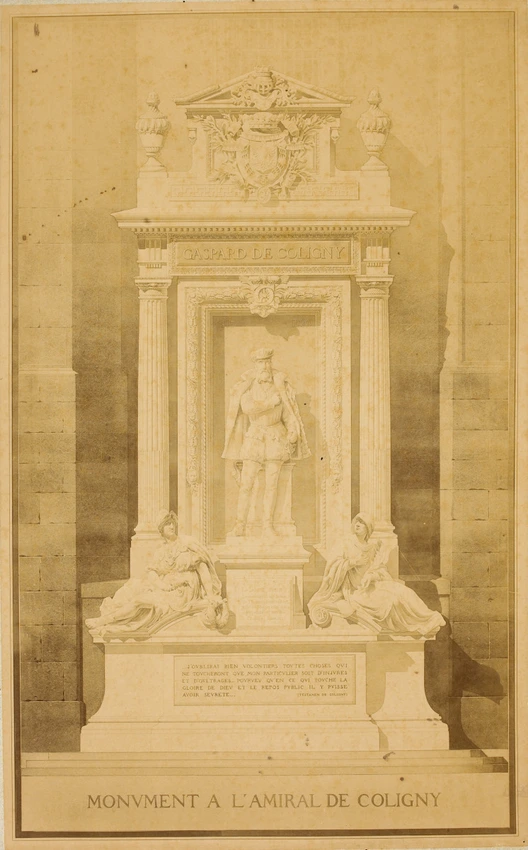 Monument à l'Amiral de Coligny - Louis-Emile Durandelle