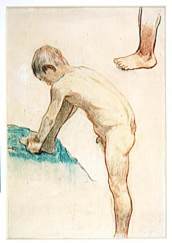 Jeune garçon nu - Paul Gauguin