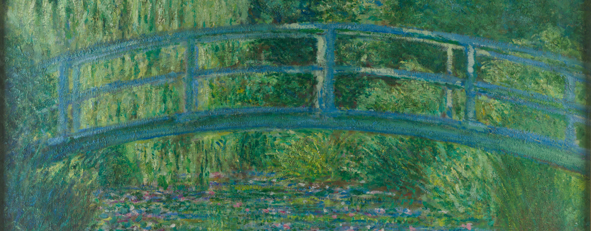 tableau, Claude Monet, Le Bassin aux nymphéas, harmonie verte, en 1899