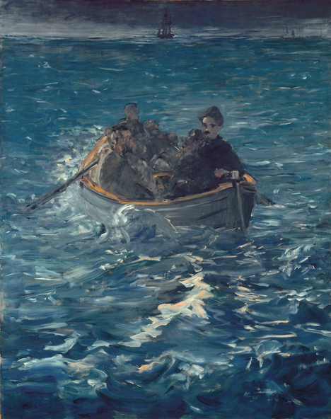 Edouard Manet-L'évasion de Rochefort