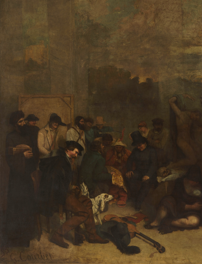 L'Atelier du peintre - Gustave Courbet