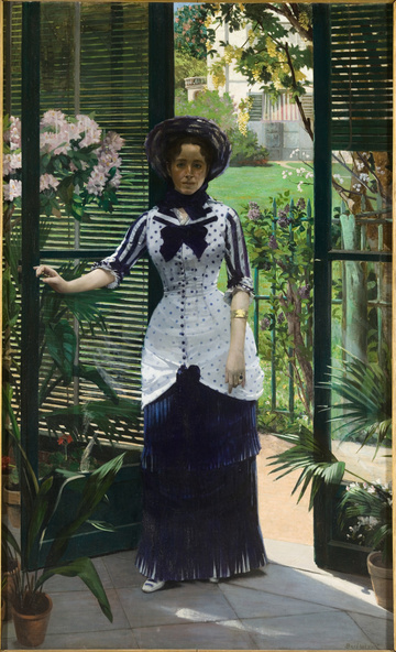 Albert Bartholomé-Dans la serre