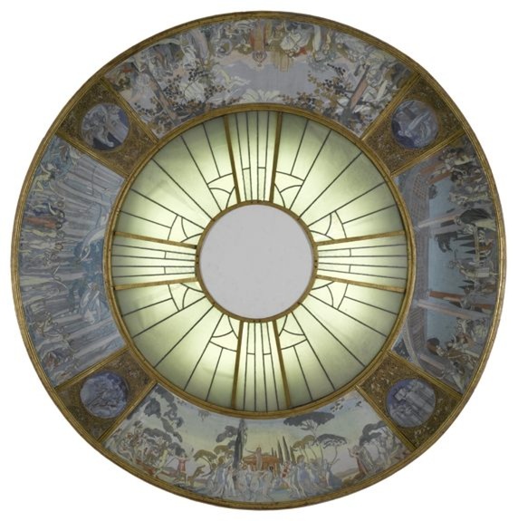 Maquette au dixième de la coupole du théâtre des Champs-Elysées