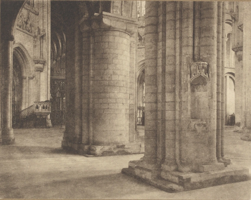 Ely Cathedral : Across Nave and Octagon - Frederick Evans