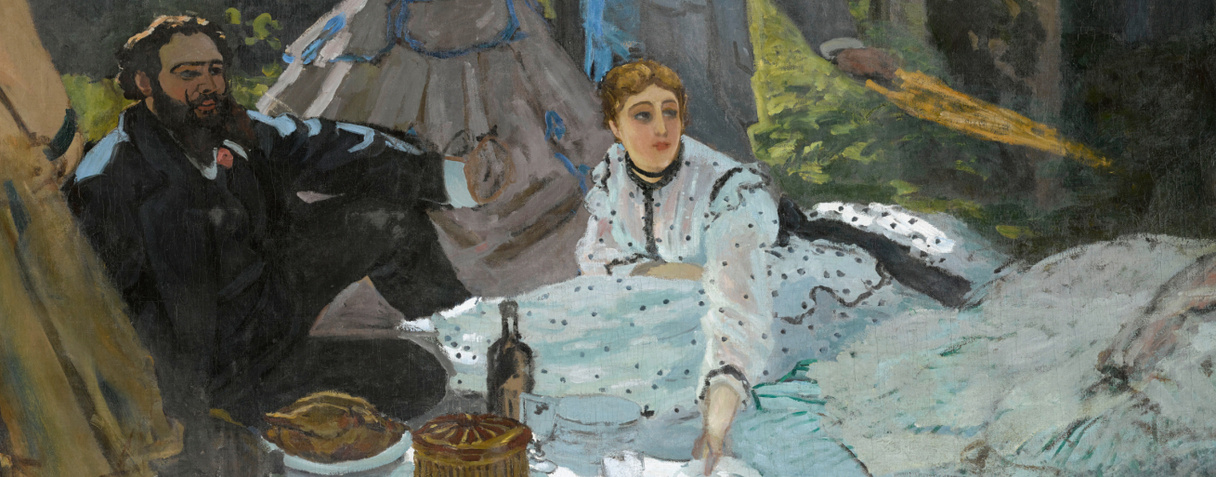 Le déjeuner sur l'herbe (entre 1865 et 1866), Monet, Claude