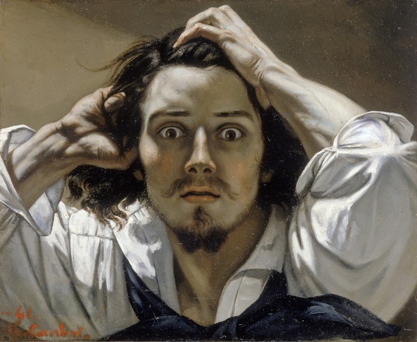 Gustave Courbet-Le désespéré