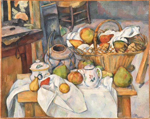 La Table de cuisine - Paul Cézanne
