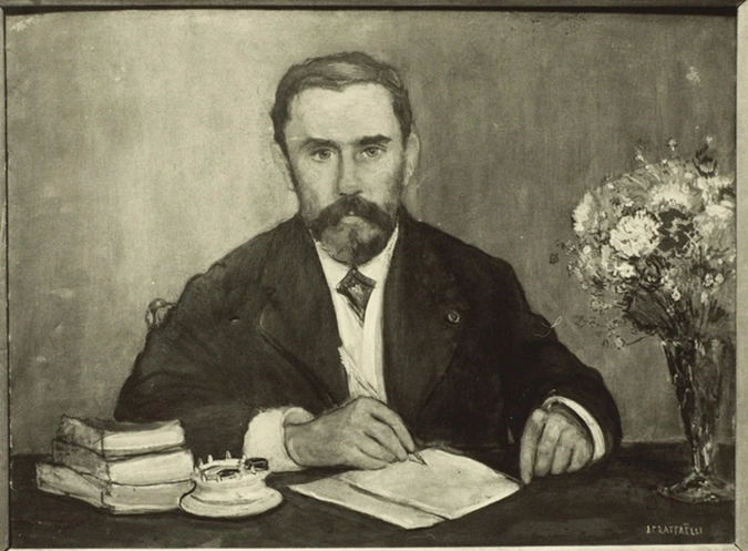 Portrait de Gustave Geffroy - Jean-François Raffaëlli