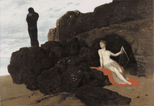 Arnold Böcklin-Ulysse et Calypso