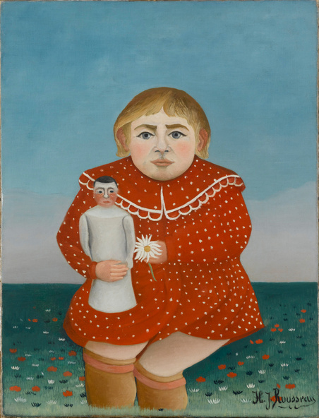 Henri Rousseau-L'enfant à la poupée