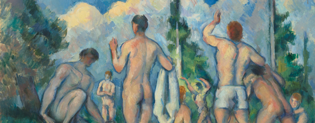 Baigneurs (détail) (Vers 1890), Cézanne, Paul