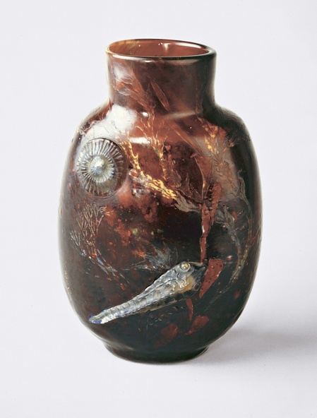 Emile Gallé-Vase Les fonds de la mer