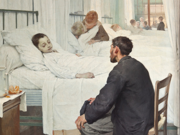 Le Jour de la visite à l'hôpital