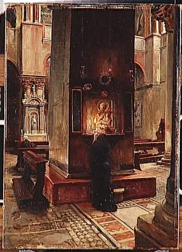 Saint-Marc de Venise, la Madonna del Baccio - Ernest Meissonier