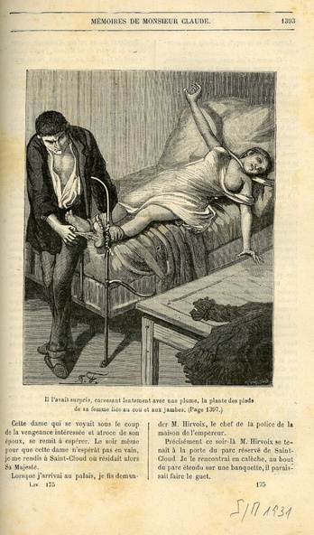 Sylvain Goudemare et Antoine-France Claude-Illustration de Les mémoires de Monsieur Claude (Original pour le Lion de Belfort 28)