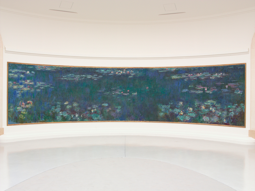 Reflets verts - Claude Monet