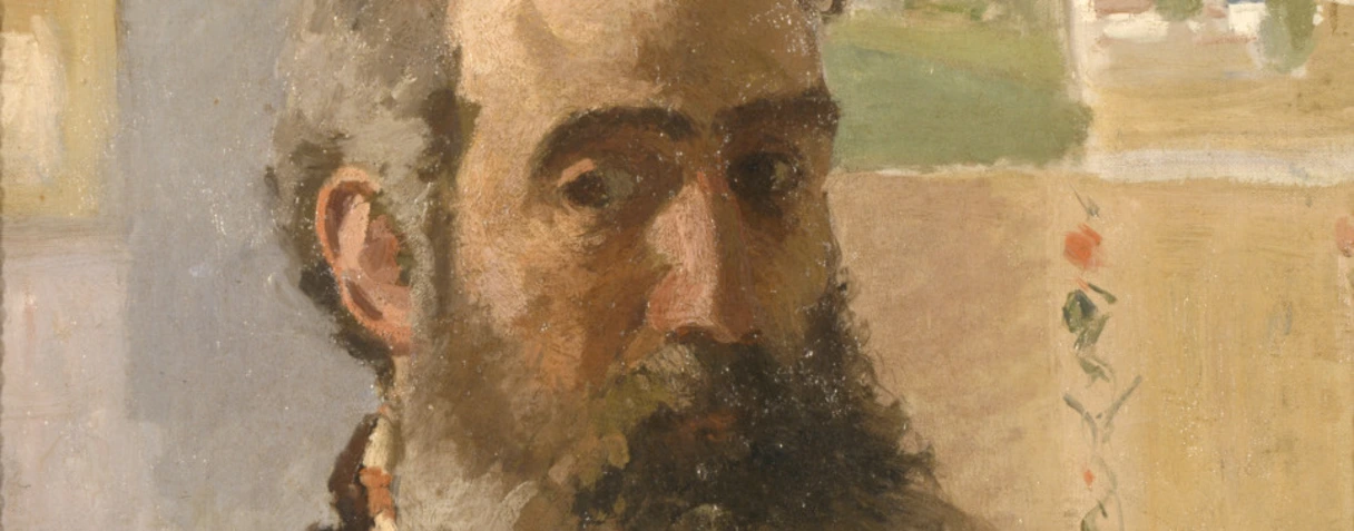 tableau, Camille Pissarro, Portrait de l'artiste, en 1873