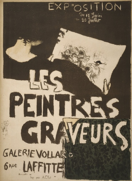 Pierre Bonnard-Exposition, Les Peintres-graveurs, galerie Vollard