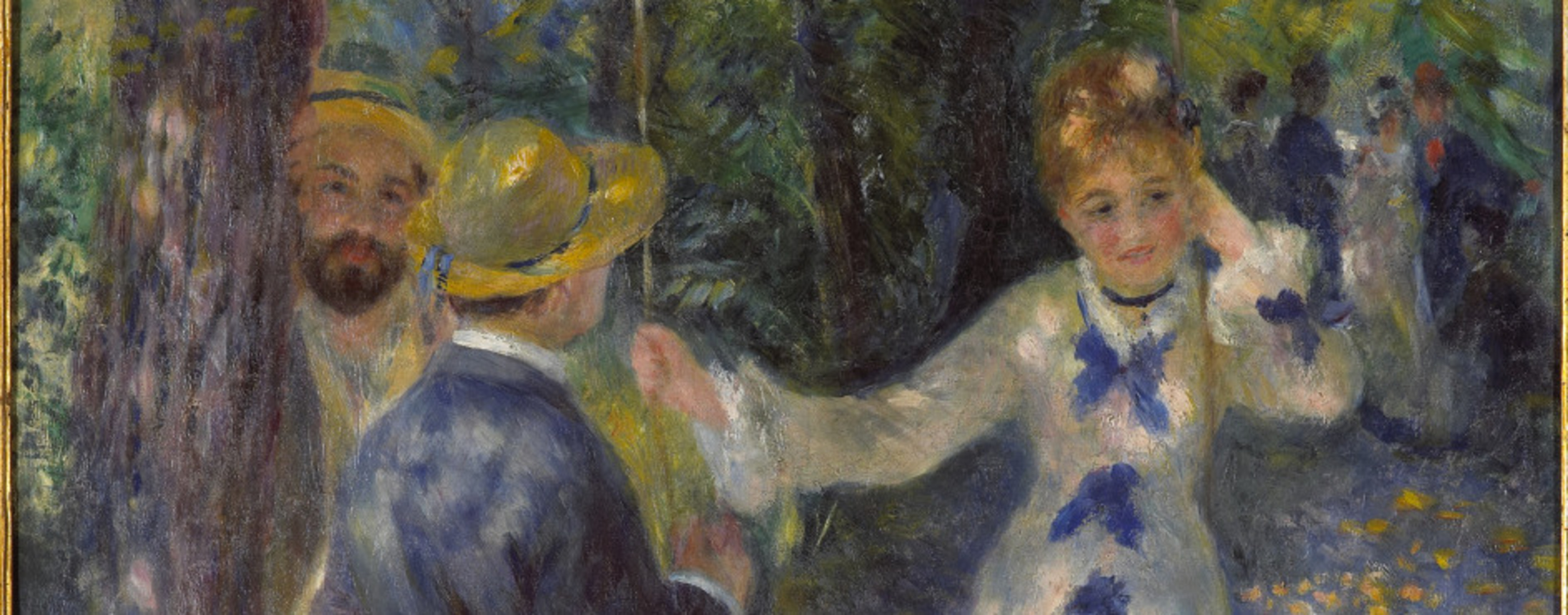 La balançoire, Renoir, Auguste, Injalbert Jean-Antoine (1845-1933), Antonin (dit) ,