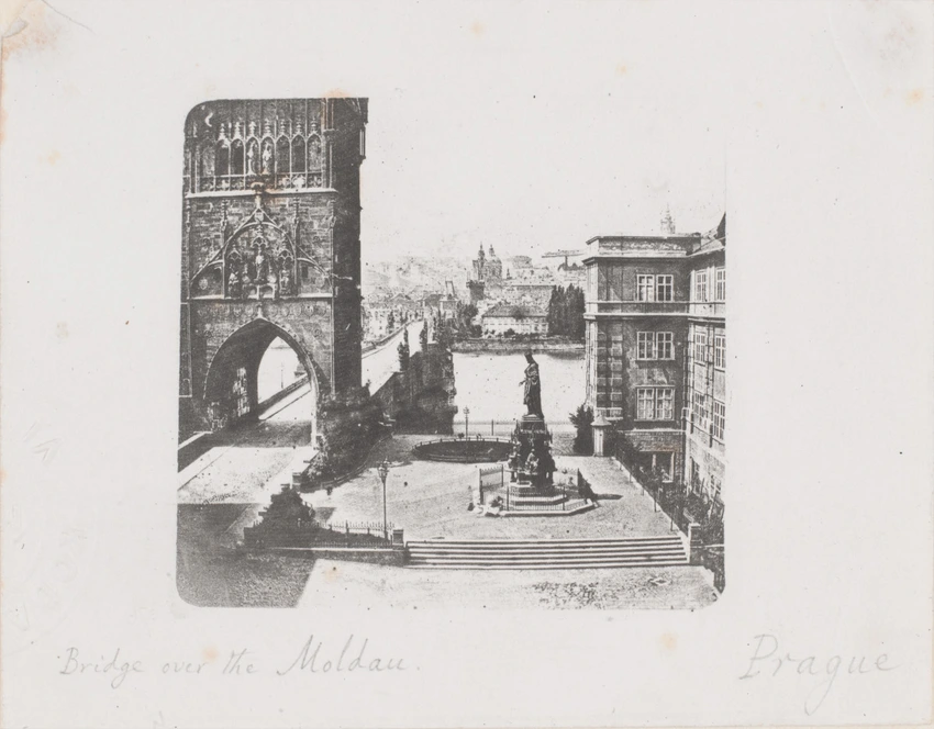 Bridge over the Moldau, Prague - William Henry Fox Talbot