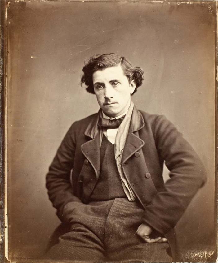 Portrait D'un Jeune Homme : Léon Delahaye - Charles Hippolyte Delahaye ...