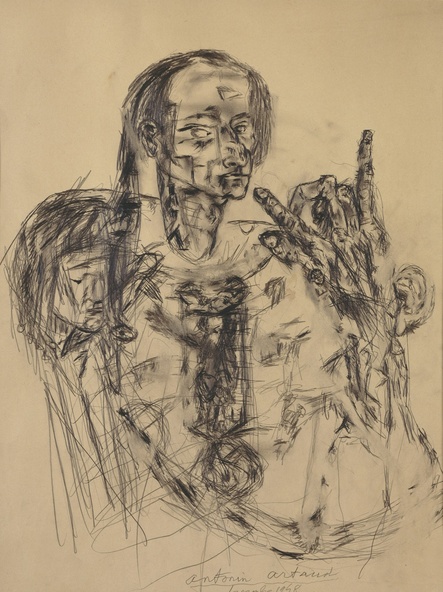 Antonin Artaud-Autoportrait