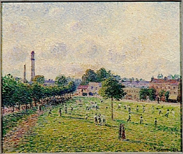 Kew Greens - Camille Pissarro