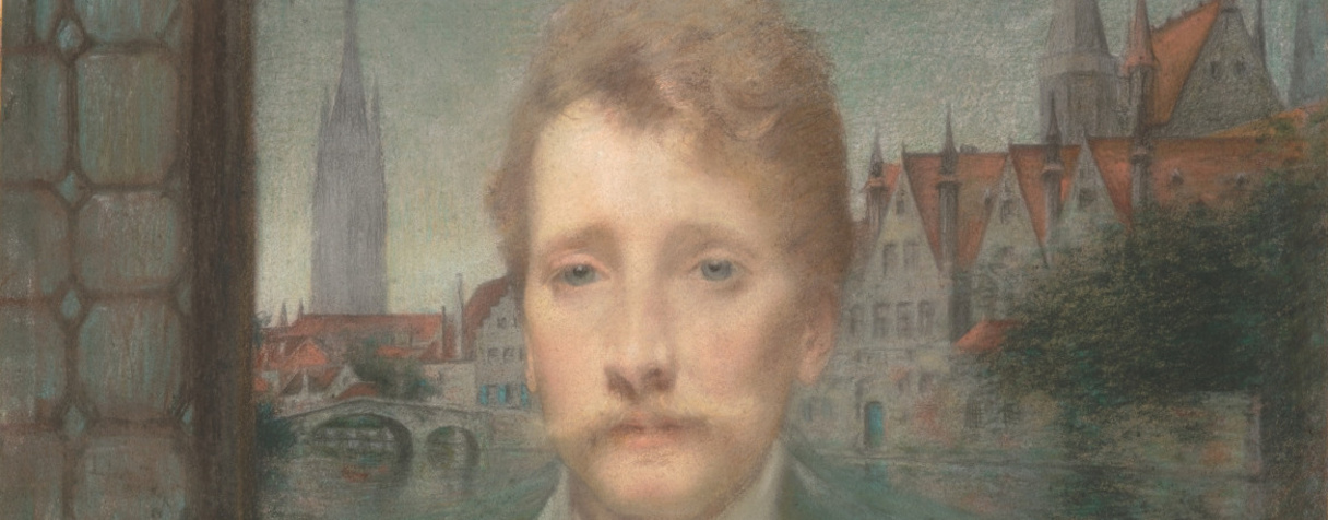 Portrait de Georges Rodenbach (Vers 1895), Lévy-Dhurmer, Lucien