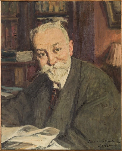 Portrait de Monsieur Xavier Léon - Jacques-Emile Blanche
