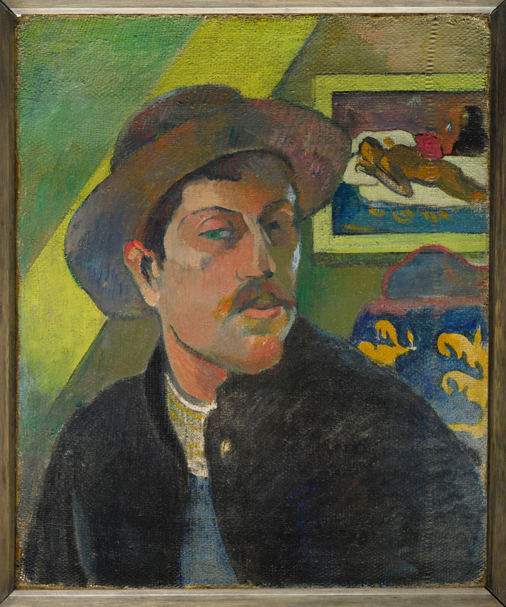 Portrait de l'artiste (recto) ; Portrait de William Molard (verso) - Paul Gauguin