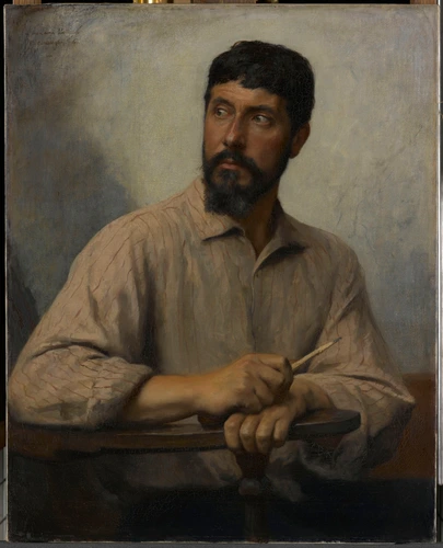 Portrait du peintre Lehoux - Fernand Cormon