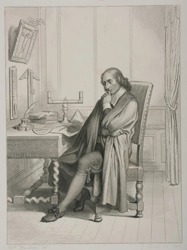 Portrait de Blaise Pascal - Jean Bein