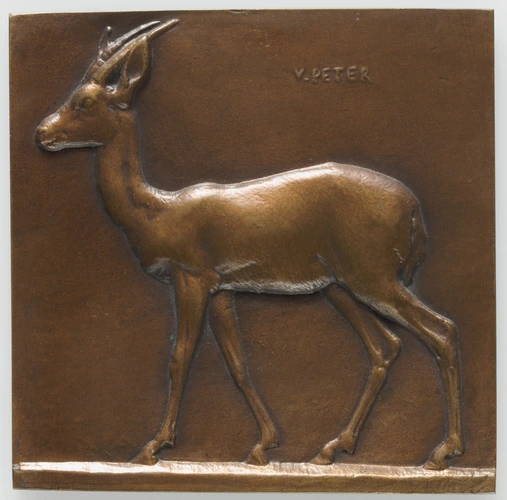 Gazelle passant - Victor Peter