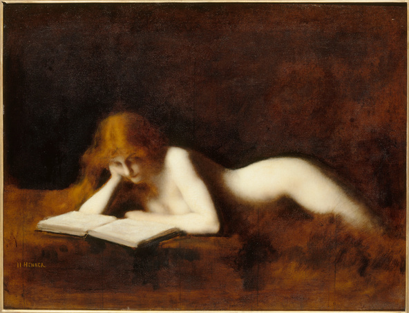 Jean-Jacques Henner-La liseuse