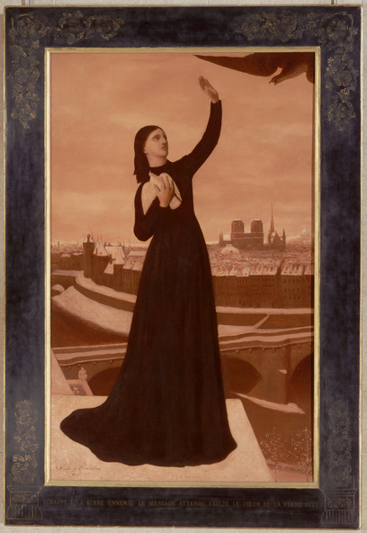 Pierre Puvis de Chavannes-Le pigeon