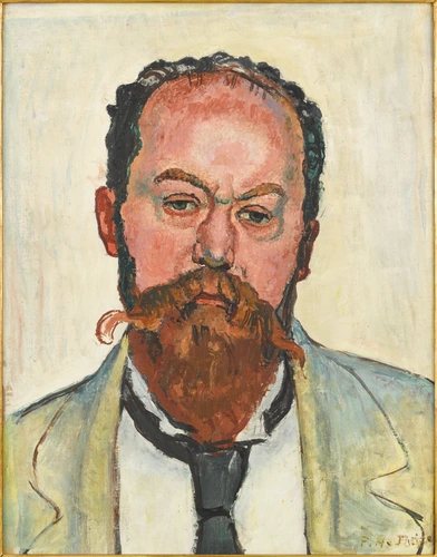 Portrait de Mathias Morhardt - Ferdinand Hodler