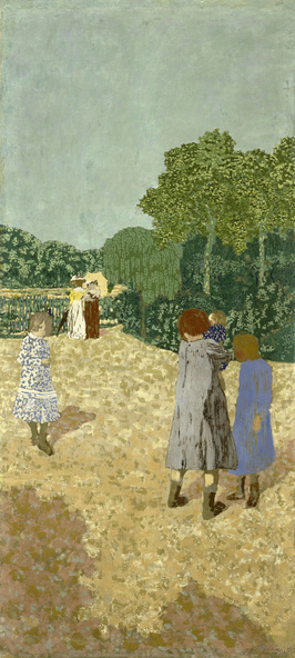 Edouard Vuillard-Jardins publics : la promenade