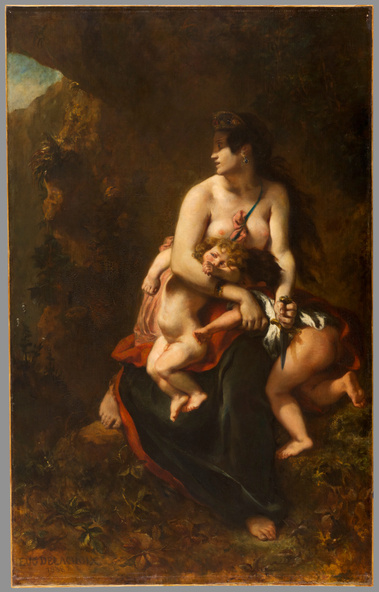 Eugène Delacroix-Médée furieuse