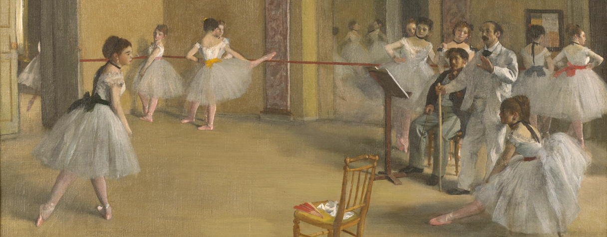 Le Foyer de la danse à l'Opéra de la rue Le Peletier, Degas, Edgar