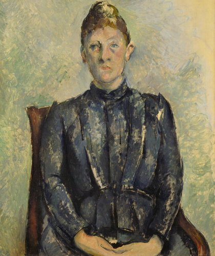 Portrait de Madame Cézanne - Paul Cézanne