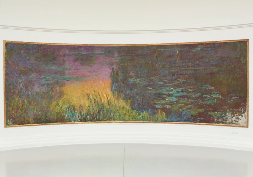 Soleil couchant - Claude Monet