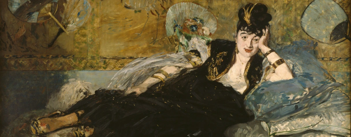 tableau, Edouard Manet, La Dame aux éventails, en 1873